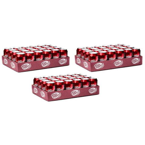 Dr Pepper Limonade Dr Pepper Dr. Pepper Alkoholfreies Kohlensäurehaltiges Getränk mit Fruchtgeschmack Einwegdose 72x 330ml italienisch Original 8435185944009