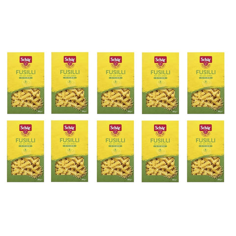 Schar SCHÄR Senza Glutine Fusilli Glutenfrei Pasta mit 20% Hirse 10x500g Original italienisch
