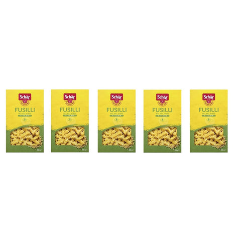Schar SCHÄR Senza Glutine Fusilli Glutenfrei Pasta mit 20% Hirse 5x500g Original italienisch