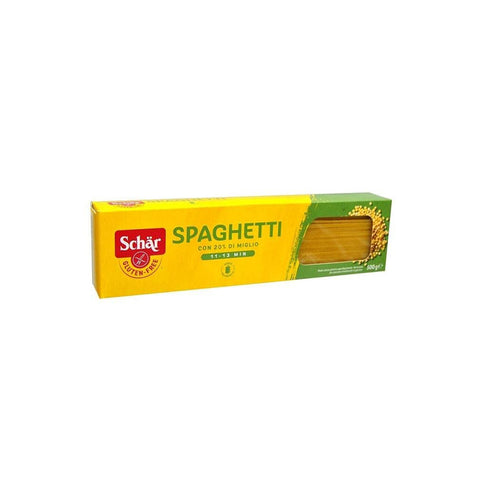 Schar SCHÄR Senza Glutine Spaghetti Glutenfrei Pasta mit 20% Hirse 1x500g Original italienisch