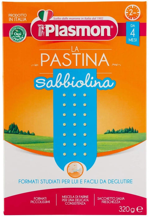Dttra Fruchtgummis Plasmon La Pastina Sabbiolina Da 4 Mesi 12 Pezzi Da 320 Grammi 8054134294226