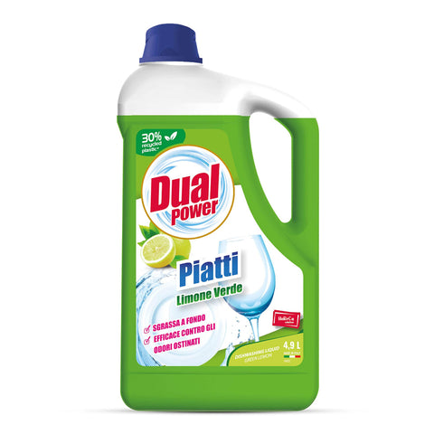 Dual Power HACCP Reiniger für die manuelle Reinigung von Geschirr, gründlicher Entfetter 1 Stk Original italienisch Haushalt