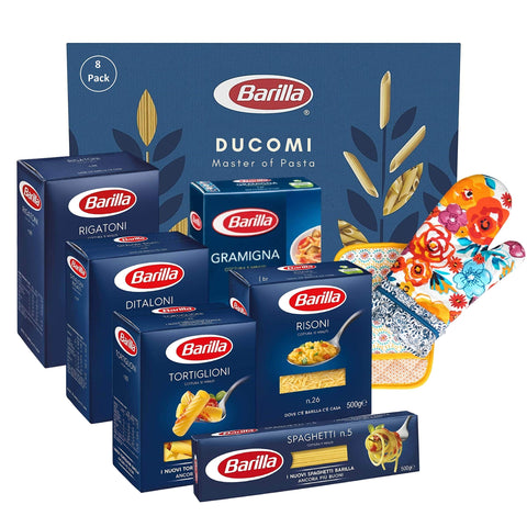 Ducomi Kurze Pasta Barilla Bavettine 2 Kg - Grießnudeln mit Hochwertigen Zutaten, um Immer gut zu Sein - Tägliche unwiderstehliche Güte - Packung 2 kg - 4 x 500 g (Bavettine)