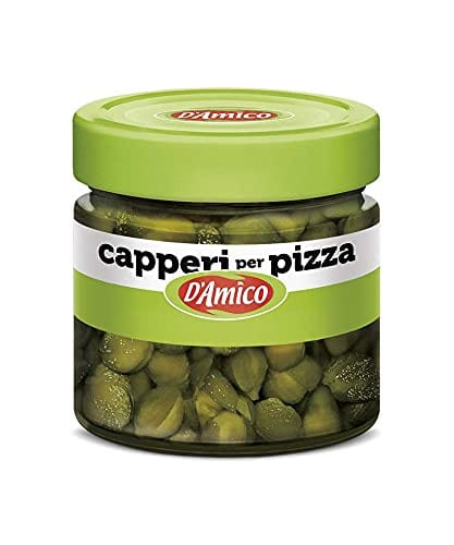 dutis D'Amico Capperi per Pizza Kapern für Pizza Glas 100g italienisch Original