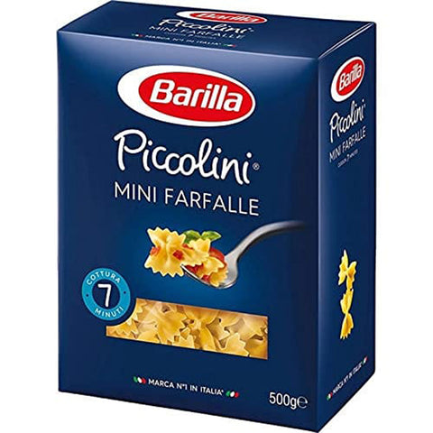 Barilla Pasta Mini Farfalle Barilla Piccolini 500G (6er-Set) Original italienisch