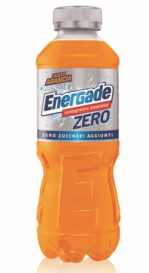 Energade Energy Drink MHD 04/08/2023 Energade Arancia Zero Energiegetränk Orange Zuckerfrei PET 50cl 8014396003905