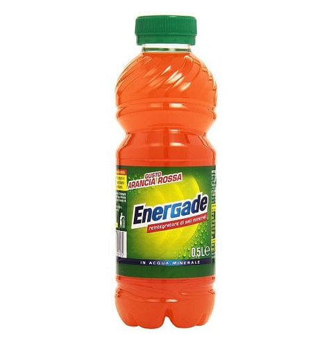 Energade Energy Drink MHD 22/07/2023 Energade Arancia Rossa Energiegetränk blutorange PET 50cl 8014396001574
