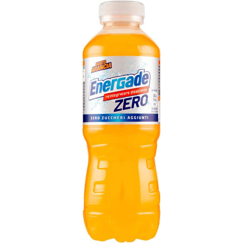 Energade zero Arancia Bevanda energetica ohne zucker Orange-Energy-Drink sugar free 0,5 lt 12x Original italienisch