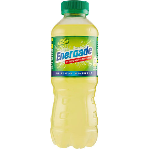 Energade Limone Bevanda energetica Zitronen-Energy-Drink 0 5 lt 24x italienisch Original Energy Drink