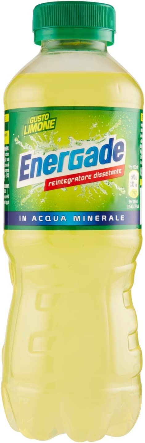 Energade Pflegestifte & Lippenbalsam 12x Energade Limone Bevanda energetica Zitronen-Energy-Drink 0,5 lt 8014396000553