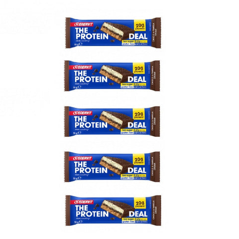 Enervit Getreideriegel 5x Enervit Protein Deal choco & vanilla dream Proteinriegel 55g 8007640885129