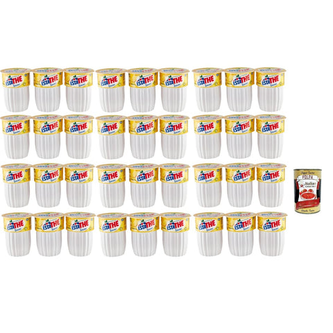 Estathe Eistee Estathe Eistee Zitrone, The' Limone Einweg PET-Flasche 36x 20cl Tea The Erfrischungsgetränk, lemon iced tea Original italienisch inkl. Italian Gourmet Polpa 400g 80050643