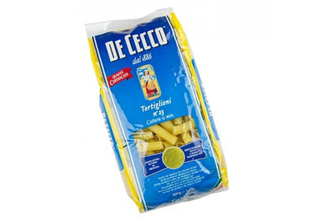 F.lli De Cecco di Fillipo Fara San Martino S.p.A. Gekühlte Pasta De Cecco Tortiglioni, No.23, 12 kg, 24 x 500g 4025084117303