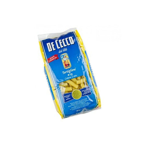 F.lli de Cecco di Fillipo Fara San Martino S.p.a. Gekühlte Pasta F.lli de Cecco di Fillipo Fara San Martino S.p.a. De Cecco Tortiglioni, No.23, 12 kg, 24 x 500 g italienisch Original 4025084117303