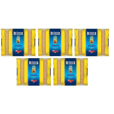DE CECCO Spaghettoni n°412 Pasta di Semola di Grano Duro Hartweizengrieß Pasta 100% Italienische Pasta Längliche Pasta 5x3kg Original italienisch