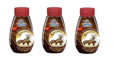 Fabbri gourmet sauce Topping Nocciola Haselnuss 3x 225g Original italienisch