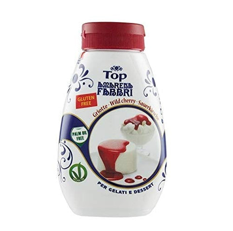 Fabbri gourmet sauce Topping Amarena schwarze Kirsche 225 g Dessertsaucen italienisch Original