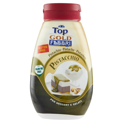 Fabbri Süße Pistaziensauce für Desserts und Eiscreme 200 g Original italienisch