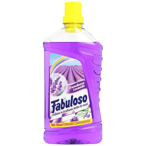 Fabuloso Bodenreinigung Fabuloso – Reiniger für die Reinigung der Haus, profume von Lavendel – 1000 ml Bodenreinigung italienisch Original 8714789863603