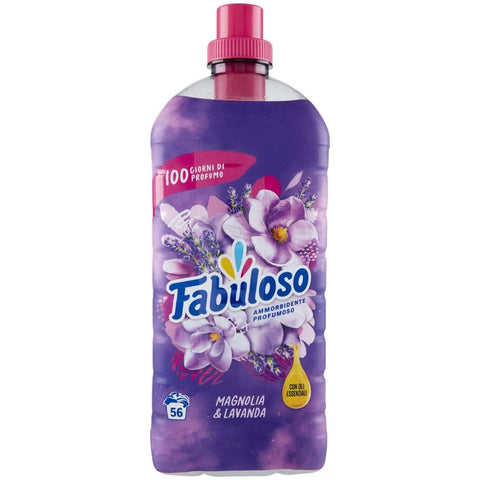 Fabuloso Flüssiger Weichspüler Fabuloso Weichspülerkonzentrat Magnolia 1250 ml, 1250 ml Flüssiger Weichspüler italienisch Original 8718951588820