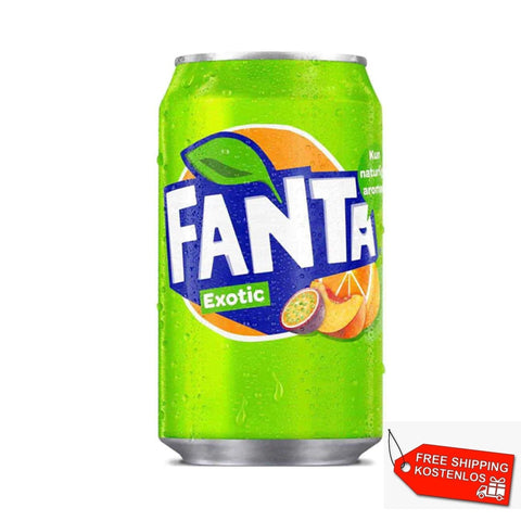 Fanta Soft Drink 24x Fanta Exotic 33cl