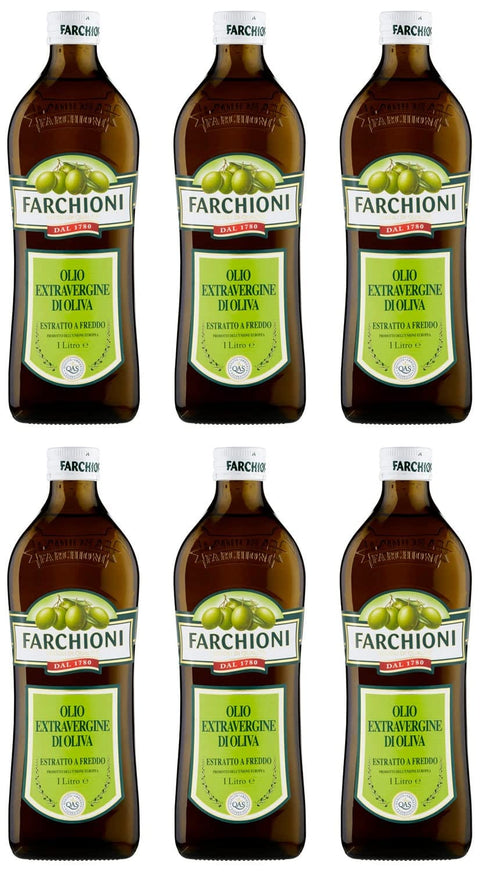 Farchioni Natives Olivenöl Extra ( ) - Packung mit 6 1 l italienisch Original