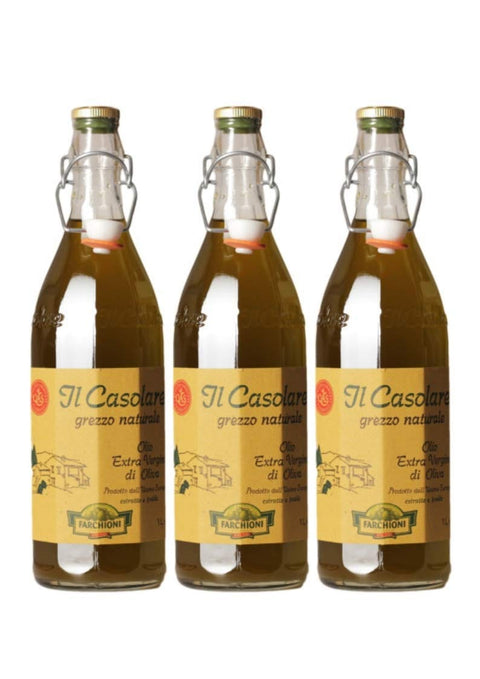 Farchioni Oliven Olio Extra Vergine Grezzo 1000 ml (3 x 1,0 l) 631908704488