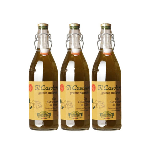 Olio Extra Vergine Grezzo 3x1,0l Original italienisch Feinkost