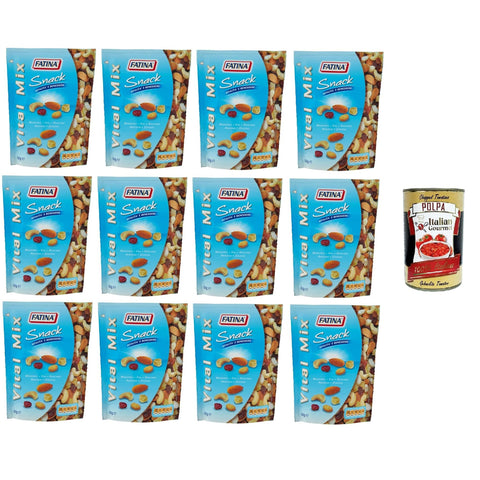 Fatina Vital Mix Snack Vitalità e Benessere Vital Mix Snack Vitalität und Wohlbefinden 12x150 g Italian Gourmet polpa 400 g italienisch Original Pastasauce