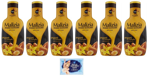 Felce Azzurra Badreinigung 12er-Pack Chanteclair Vert Ecodetergente Bagno Anticalcare,Ökowaschmittel Anti-Kalk-Badreiniger,500ml + 1er-Pack Kostenlos Felce Azzurra Talkumpuder, 100g-Beutel 8001280026102