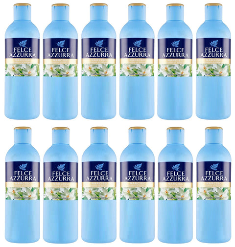 Felce Azzurra Duschgel 12er-Pack Paglieri Felce Azzurra Bagnodoccia Narciso,Narzisse-Körperwäsche,Duschgel 650ml 8001280068027