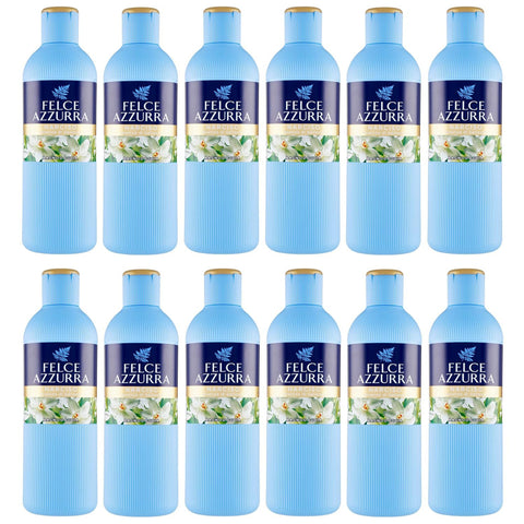 Felce Azzurra 12er-Pack Paglieri Felce Azzurra Bagnodoccia Narciso Narzisse-Körperwäsche Duschgel 650 ml italienisch Original