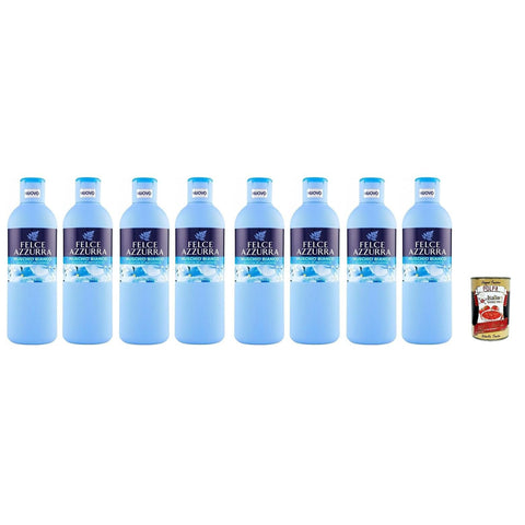 Felce azzurra Bagnodoccia Muschio Bianco Körperwäsche, Duschgel Weißer Moschus Unverwechselbarer Duft 8x650ml Original italienisch Pflege