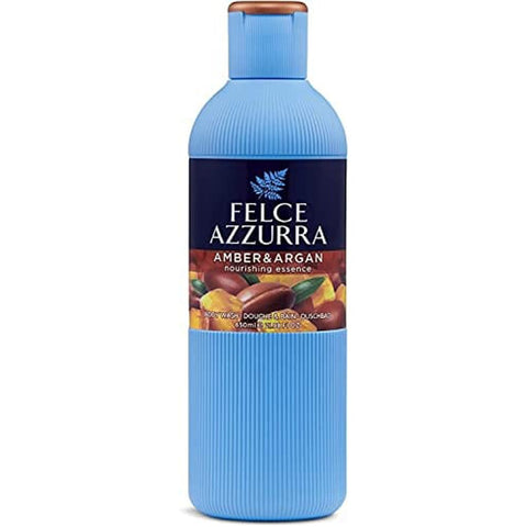 Felce Azzurra Duschgel Felce Azzurra Paglieri Bernstein & Argan Duschgel unverwechselbares Parfüm spendet der Haut Feuchtigkeit 650 ml italienisch Original 8001280068034