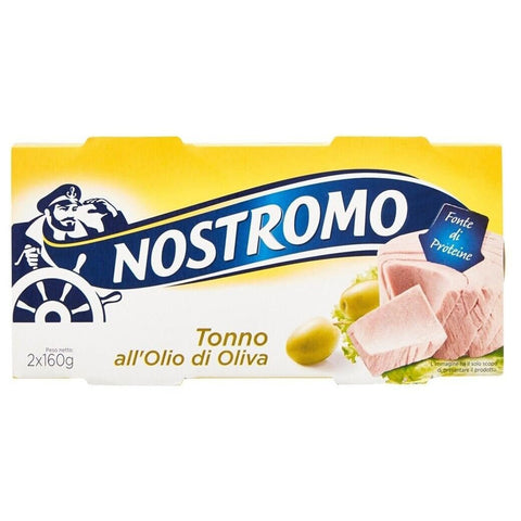 Felce Azzurra 5er Pack Nostromo Thunfisch Tonno all'Olio di Oliva, Thunfisch in Olivenöl 2x160g Original italienisch Feinkost