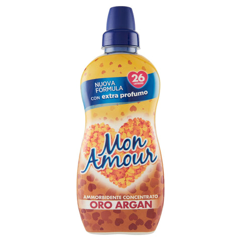 Felce Azzurra Mon Amour Weichspüler Konzentrat Argan 650 ml Flüssiger Weichspüler italienisch Original