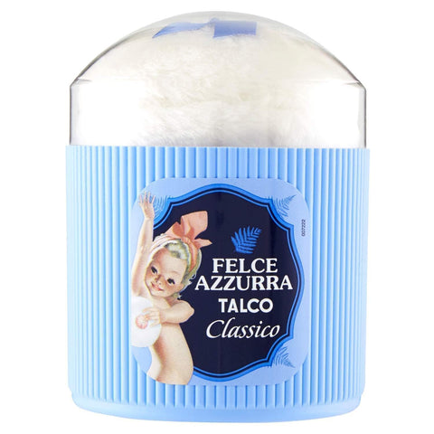 Felce Azzurra Paglieri Körperpuder mit Quaste 1x250g Original italienisch Pflege
