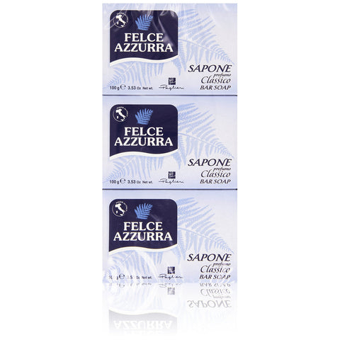 Felce Azzurra Seife, Duft Classico 3x100g Original italienisch Pflege