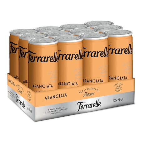 Ferrarelle Soft Drink Ferrarelle Aranciata Orangenlimonade 12x25cl