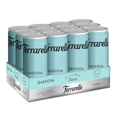 Ferrarelle Soft Drink Ferrarelle Gassosa Kohlensäurehaltig 12x25cl 8006290805440