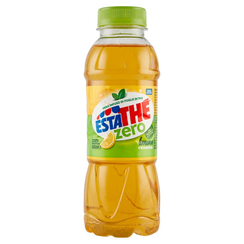 Ferrero Eistee 12x Ferrero Estathe Limone Zero Eistee Zitronentee-Aufguss Erfrischendes Getränk ohne Zucker 40cl 8000500267363