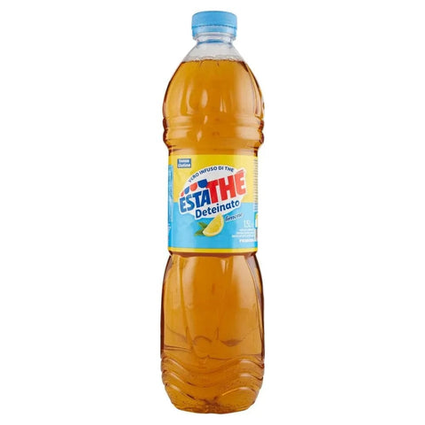 Ferrero Eistee 6x Ferrero Estathè Thè Deteinato al Limone Entkoffeinierter Zitronentee PET 1,5Lt 80135401
