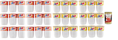 Ferrero Eistee ESTATHE Testpaket, Eistee Pfirsich und Zitrone, The' Pesca e limone, Einweg PET-Flasche 36x 20cl Tea The Erfrischungsgetränk, iced tea + Italian Gourmet polpa 400g 80050643