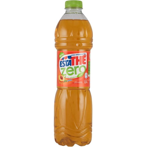 Ferrero Eistee Ferrero Eistee pfirsich The' Pesca PET 1,5L ESTATHE Zero tea the ohne Zucker 6x Original italienisch 8000500267370