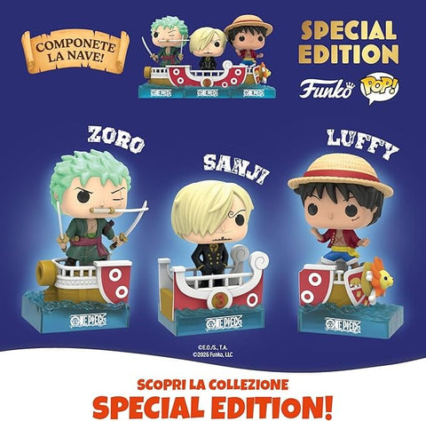 Ferrero Kategorien Kinder GranSorpresa Maxi One Piece Funko Pop One Piece Überraschungs-Osterei aus feinster Milchschokolade, 220 g
