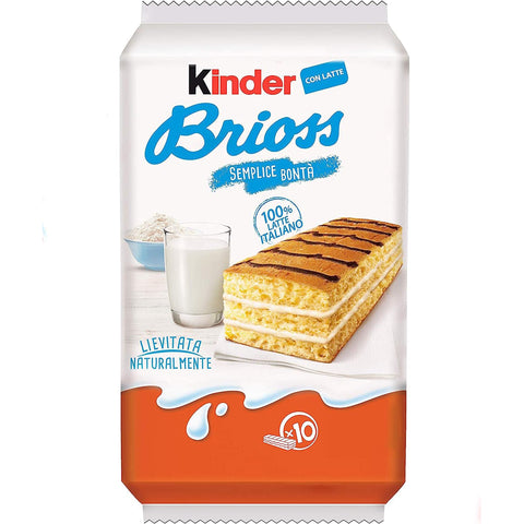 Kinder Ferrero Brioss Kuchen mit Milch italienisch classic brioche kekse 10x 28g 3x Original italienisch