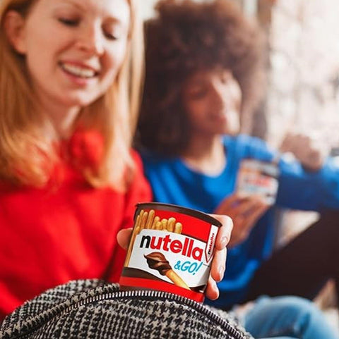 Ferrero Kekse 8x Ferrero Nutella &GO 2x48gr, Snack auf Basis von Haselnuss- und Kakao-Streichcreme und knusprige herzhafte Kekse 2x48g + Italian Gourmet polpa 400gr 8000500301609
