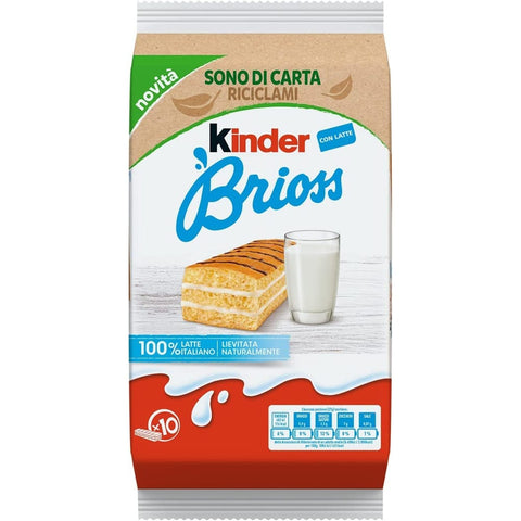 Ferrero Kinder Brioss Kekse Ferrero Kinder Brioss Kinder Brioss 280 gr/Ferrero Kekse italienisch Original