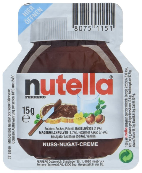 aufbewahren italienisch Ferrero Schokolade 15 g 40x