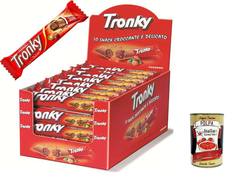 Ferrero Tronky Riegel Haselnuss Schokoriegel kekse kuchen schoko waffeln 48x18g Original italienisch